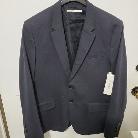 Men's Calvin Klein Suit Jacket Size XL Slim Fit NEW - Picture 1 of 15